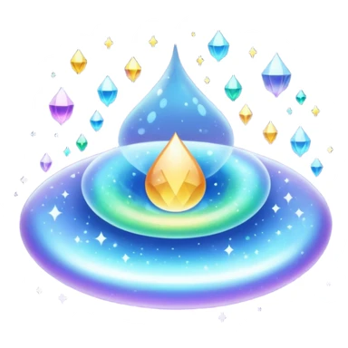 Magical dust sticker