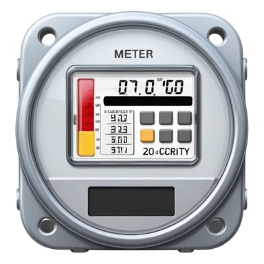 electricity meter sticker