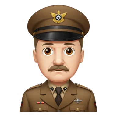 make a hitler emoji sticker