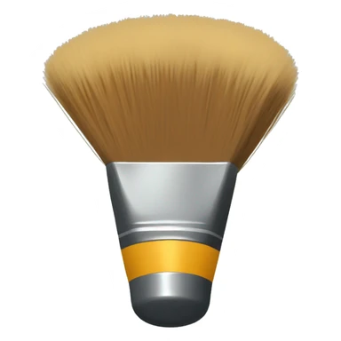  brush with paint sticker