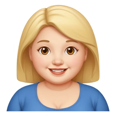 약간 통통한 여자 sticker