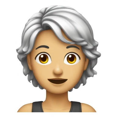 Carita de berrinche sticker