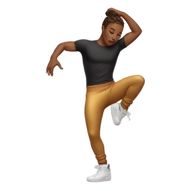 skintight outfit breakdancer sticker