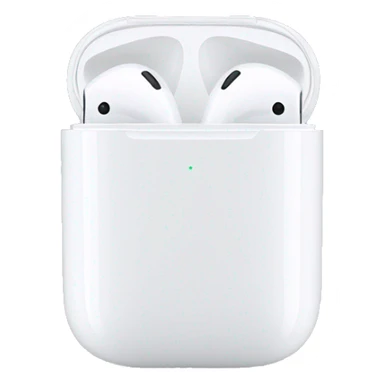 AirPods with bows sticker