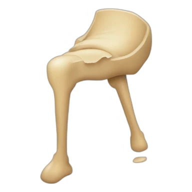 Knee with scrape sticker