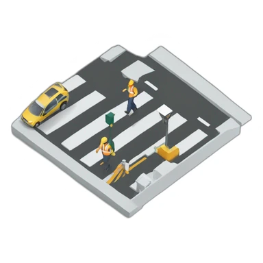 Pedestrian Project logo sticker