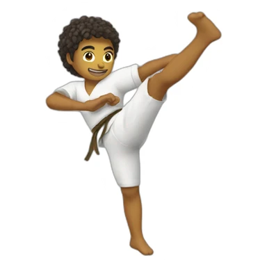 Capoeira brasil sticker