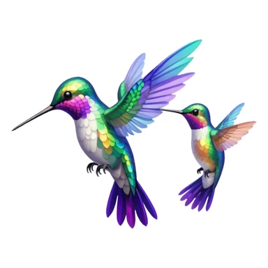 MORE HUMMINGBIRDS sticker