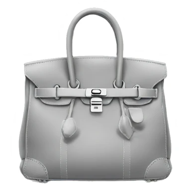 Grey cargo birkin bag sticker