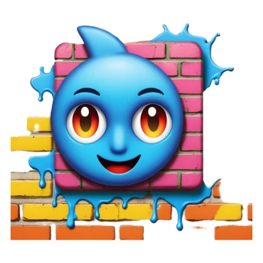 graffiti on a wall (camden market) sticker