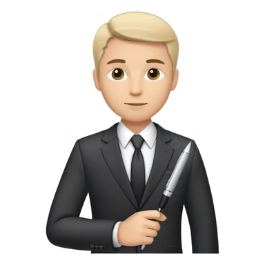 Business manager and process sticker