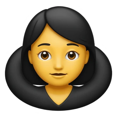 black "Mrs. or Mr." emoji sticker