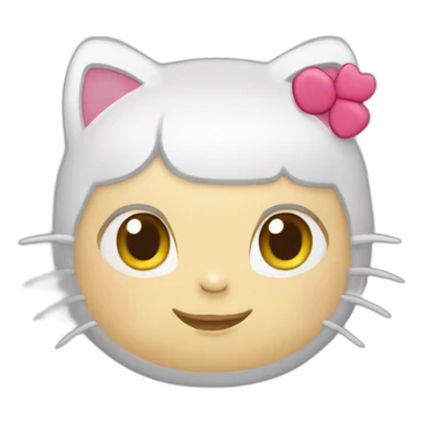 Putin is hello kitty sticker