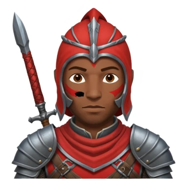 ESO male redguard warrior sticker