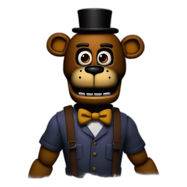qui représente l'univers de five nights at Freddy's sticker