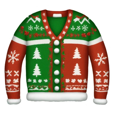 Ugly Christmas sweater  sticker
