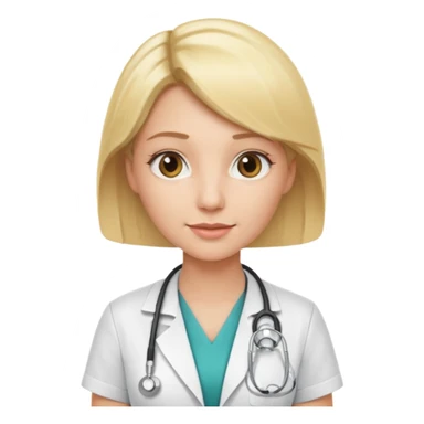 doctoress blonde sticker