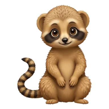 Baby meerkats sticker