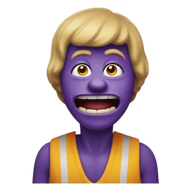 Grimace from McDonald’s  sticker