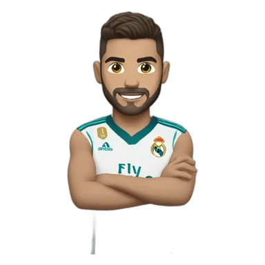 Zidan real madrid sticker