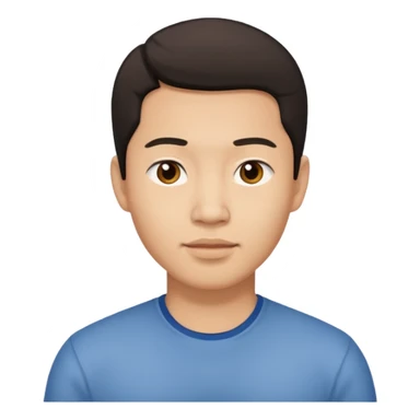 asian man 1800 sticker