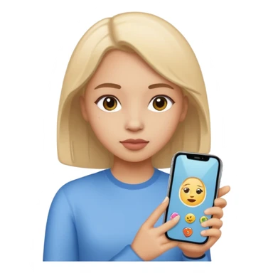 Girl sticers iPhone  sticker