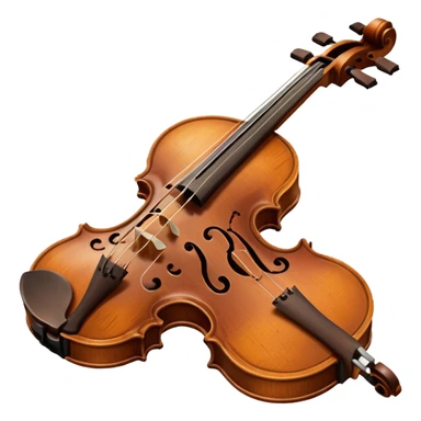 Violin crying sticker