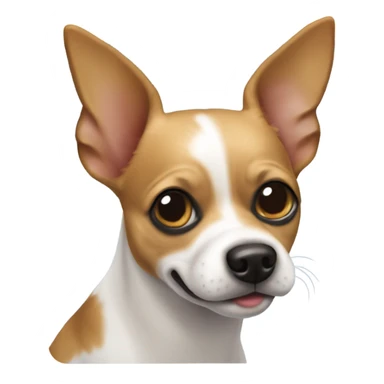 Chihuahua jack russell terrier mix pirate sticker