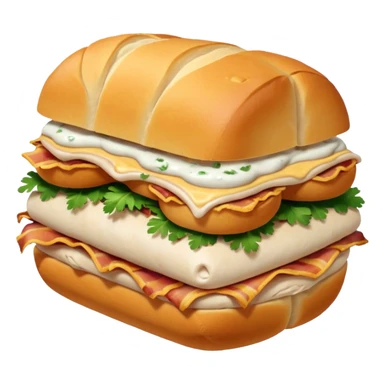 chicken and bacon ranch rolls sticker