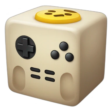 manette dans un cube sticker