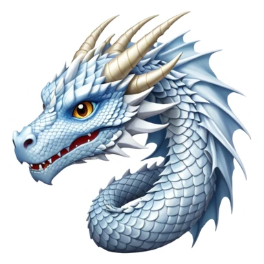 White Dragon from Harry Potter sticker