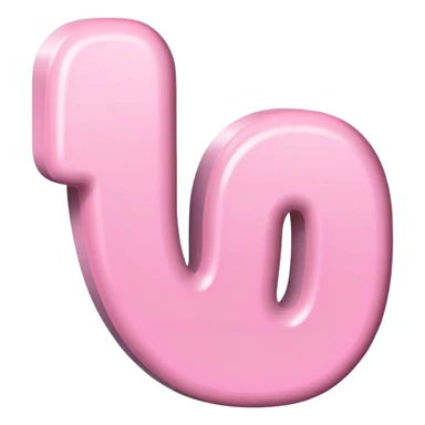 Pastel pink sing say "YES" sticker