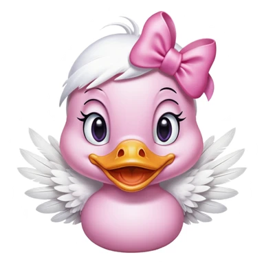 Daisy Duck smiling sticker