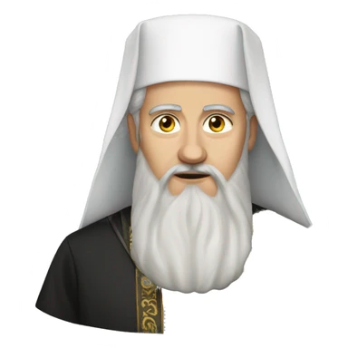 Eastern Orthodox Christian priest sticker