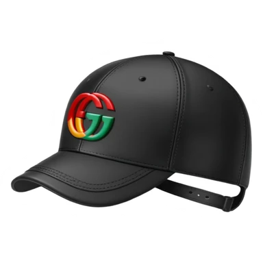 Gucci cap  sideways sticker