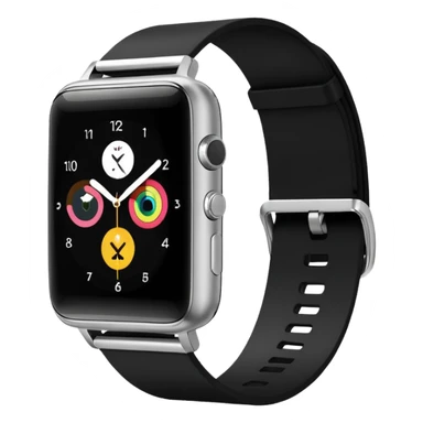 smartwach sin emojis simple minimalista y chulo sticker