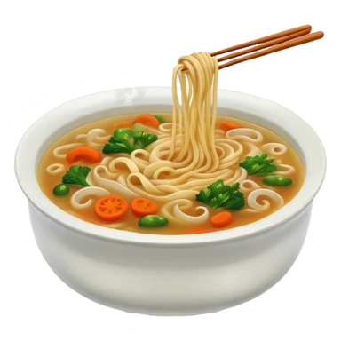 noodle soup sticker