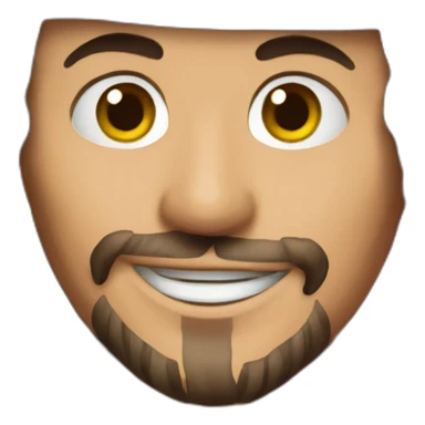 Jack Sparrow Smiling sticker