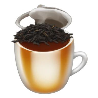 black tea sticker