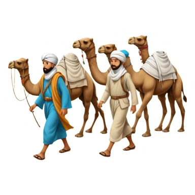 Desert Nomad Travelers sticker