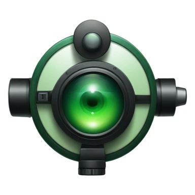 green eye scope sticker