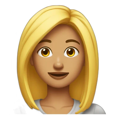 Chica fitnnes sticker