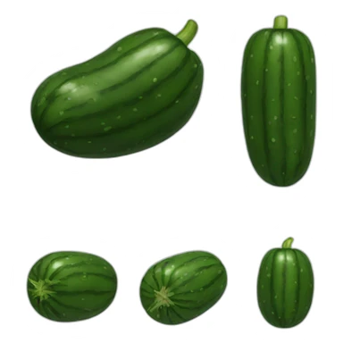 black-cucumber sticker
