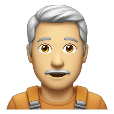 Bûcheron qui est énervé sticker