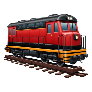 2 cabin diesel electric train from 🇯🇵 sticker