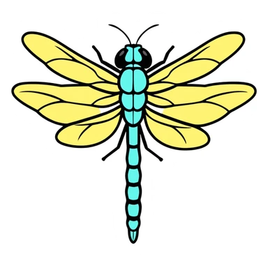 Dragonfly Emoji sticker