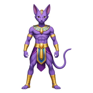 Beerus full body  sticker