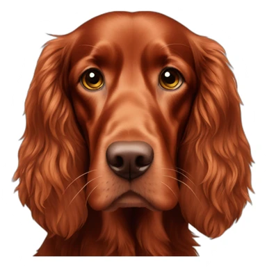 Red Setter irlandais sticker