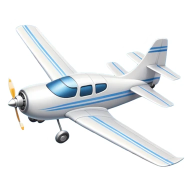 An icon featuring a remote-controlled model airplane soaring through the sky and clouds, with a detailed transmitter in the foreground. The sky is clear with motion lines showing flight. Transparent background emphasizes the precision, creativity, and joy of aeromodelling as a sport. sticker