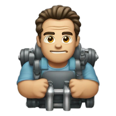 Arnold pumping  sticker